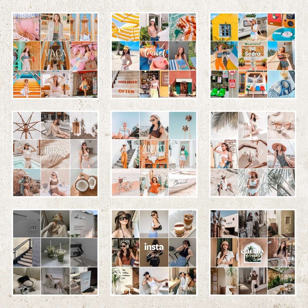 SELEBGRAM PRESET PACK 40 COLLECTIONS [550+ PRESETS]