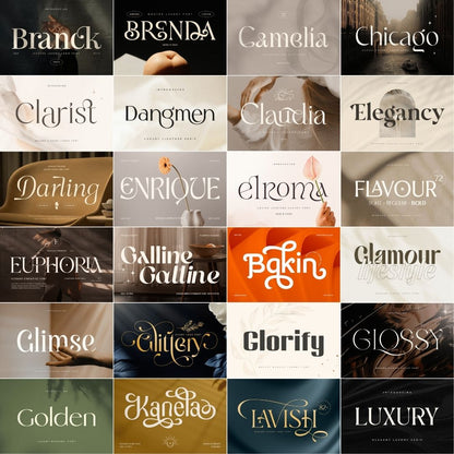 [BONUS] 100 Premium Font Bundle – Perfect for UMKM & Content Creator