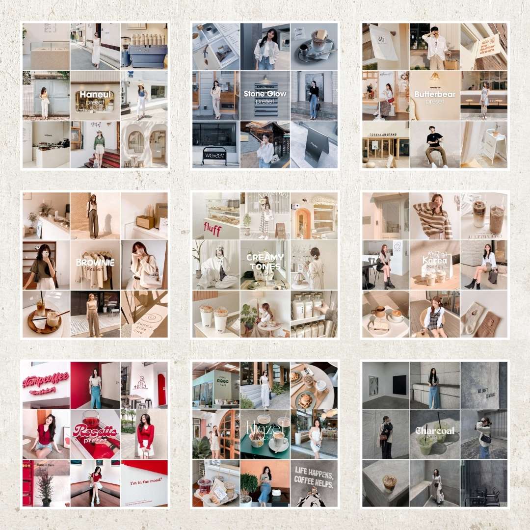 SELEBGRAM PRESET PACK 40 COLLECTIONS [550+ PRESETS]