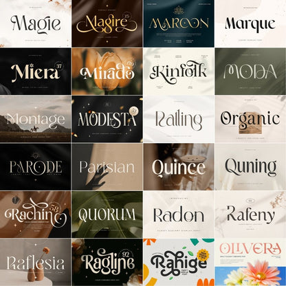[BONUS] 100 Premium Font Bundle – Perfect for UMKM & Content Creator