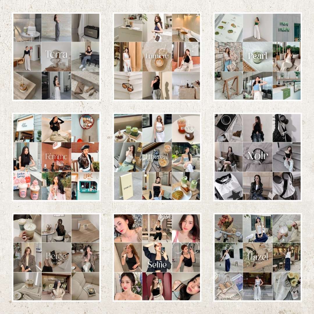 SELEBGRAM PRESET PACK 40 COLLECTIONS [550+ PRESETS]