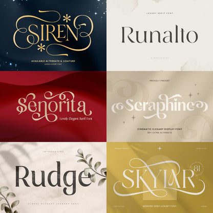 [BONUS] 100 Premium Font Bundle – Perfect for UMKM & Content Creator