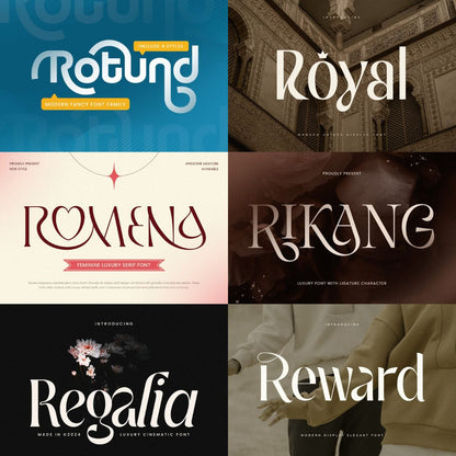 [BONUS] 100 Premium Font Bundle – Perfect for UMKM & Content Creator