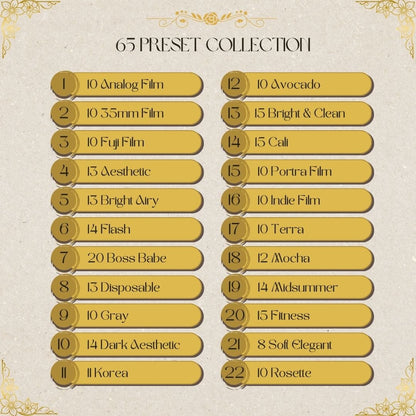 ALL - IN - ONE PRESETS BUNDLE 65 COLLECTIONS [800+ PRESETS] - ArtistryTone